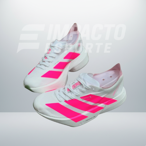 Adidas Adizero - Branco e Rosa