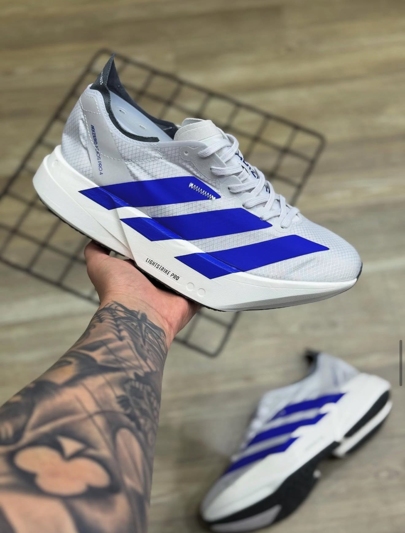 Adidas Adizero - Branco e Azul