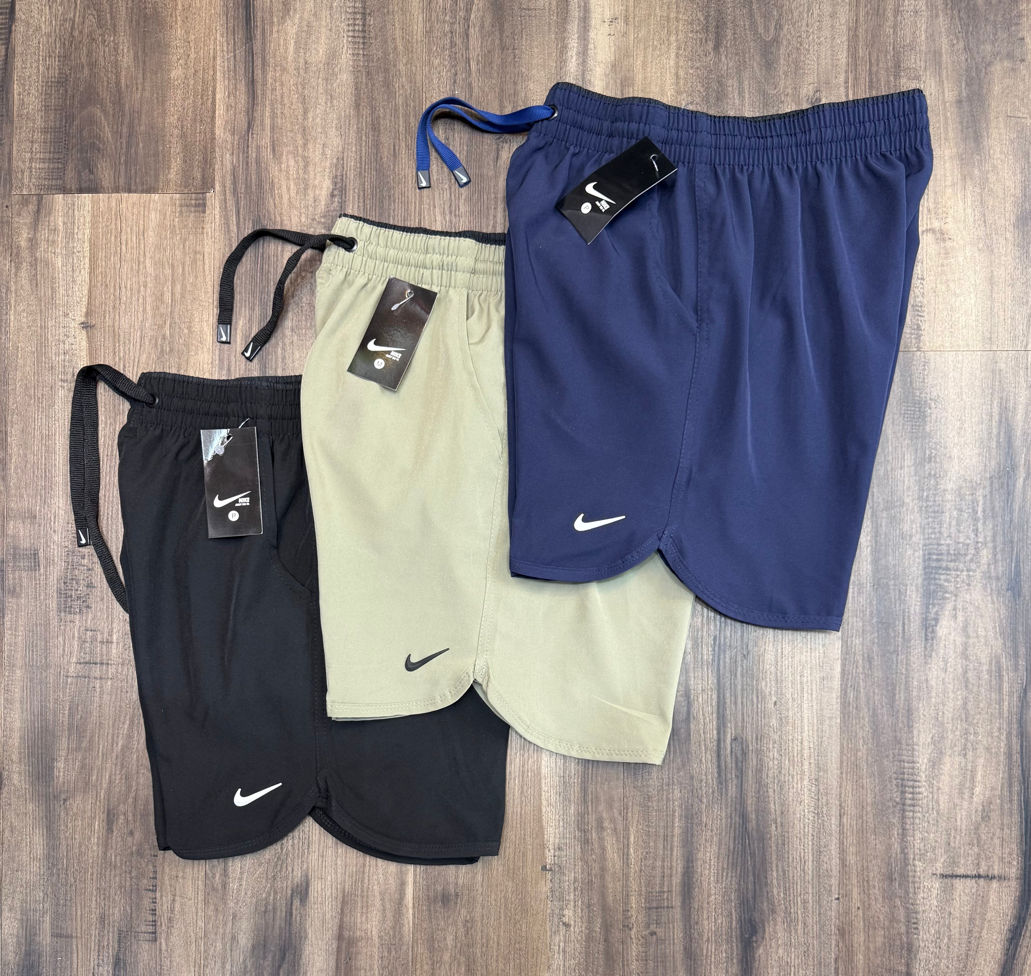Shorts dri-fit nike kit 3 unidades
