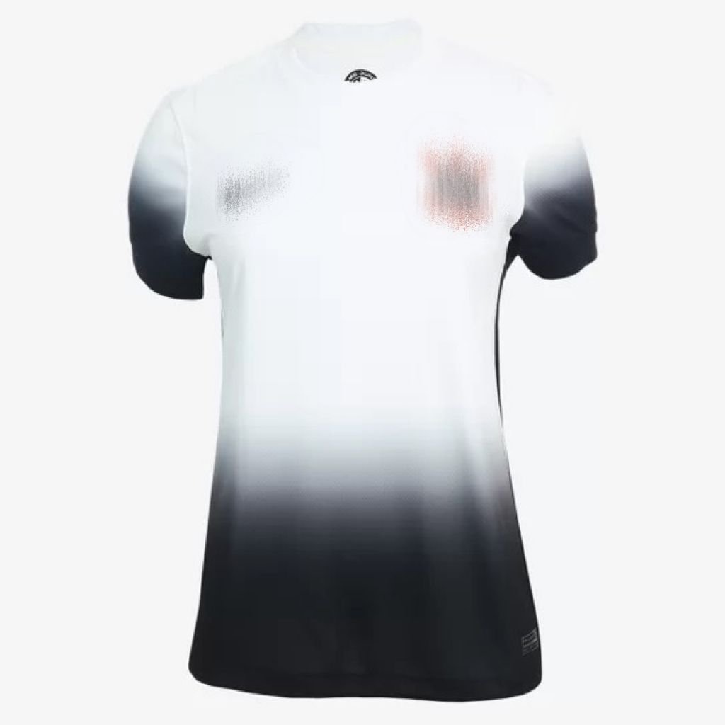 Camisa Corinthians I 24/25 Branco+Preto - (Feminina)