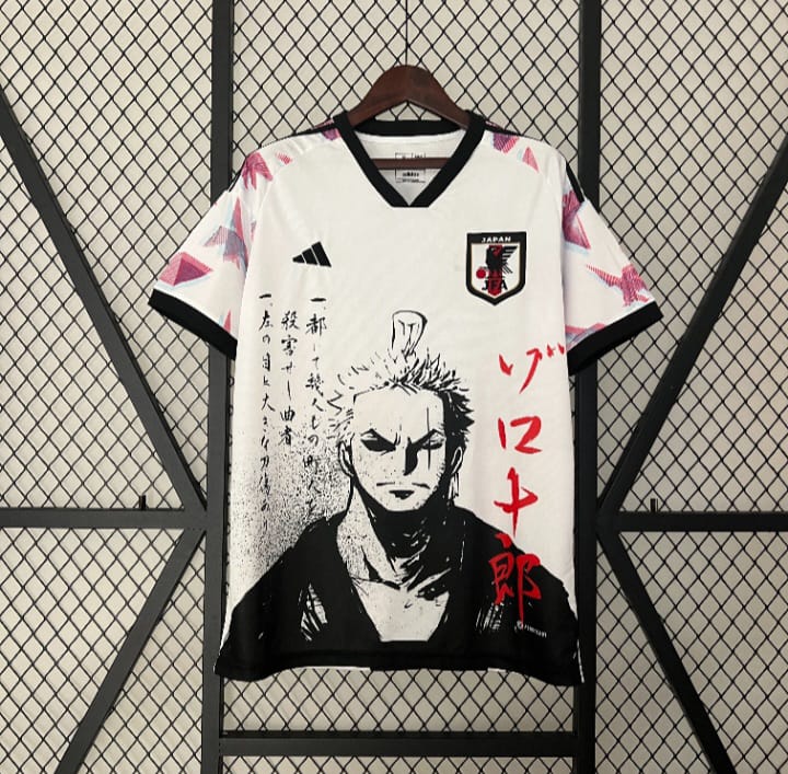 Camisa do Japao Unissex 24/25 Roronoa Zoro (Modelo Torcedor)