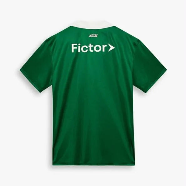 Camisa Palmeiras Listrada Verde+Branco Avanti 2025/26 Masculina