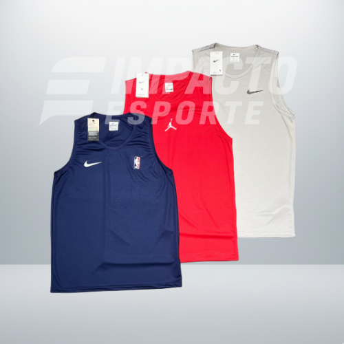 Kit 3 Regatas Masculinas Dry Fit Mescla – Academia e Corrida