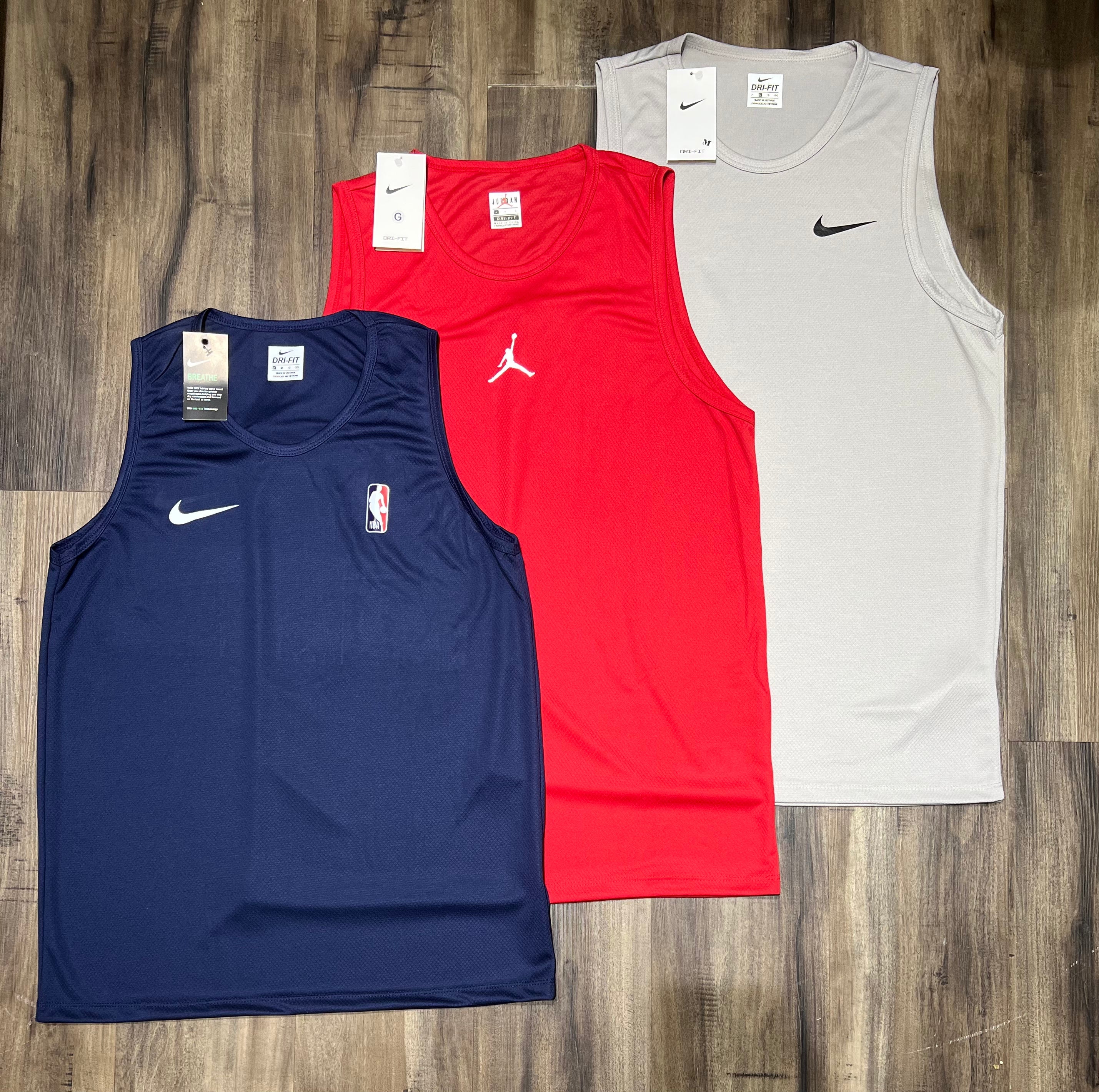 Kit 3 Regatas Masculinas Dry Fit Mescla – Academia e Corrida