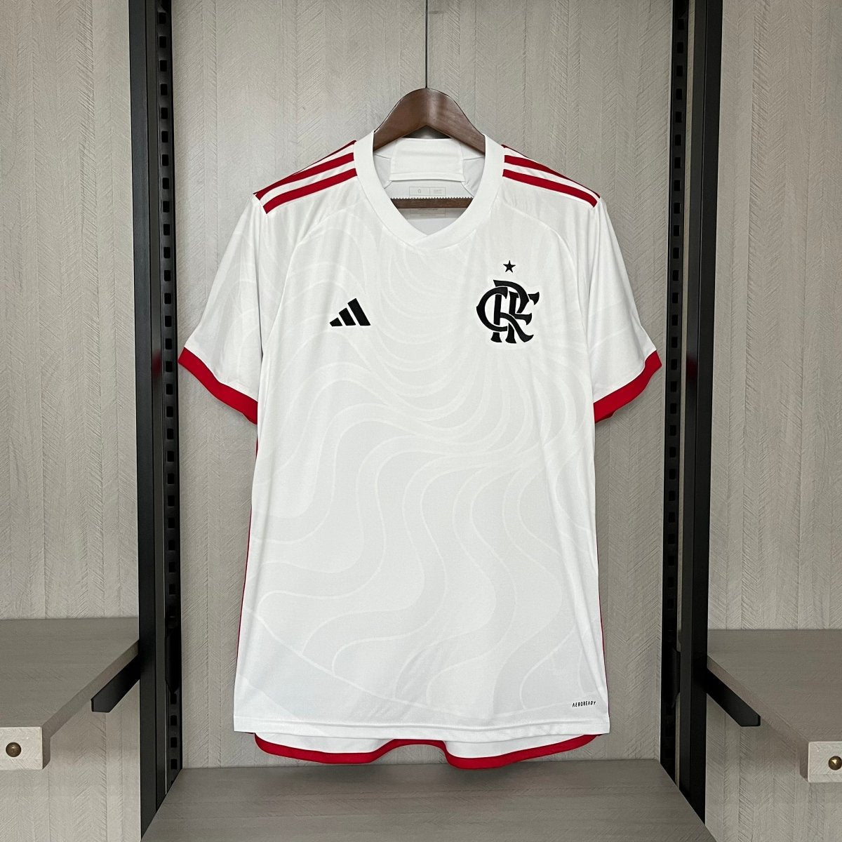 Camisa Flamengo II 24/25 s/n° Torcedor Adidas Masculina - Branco