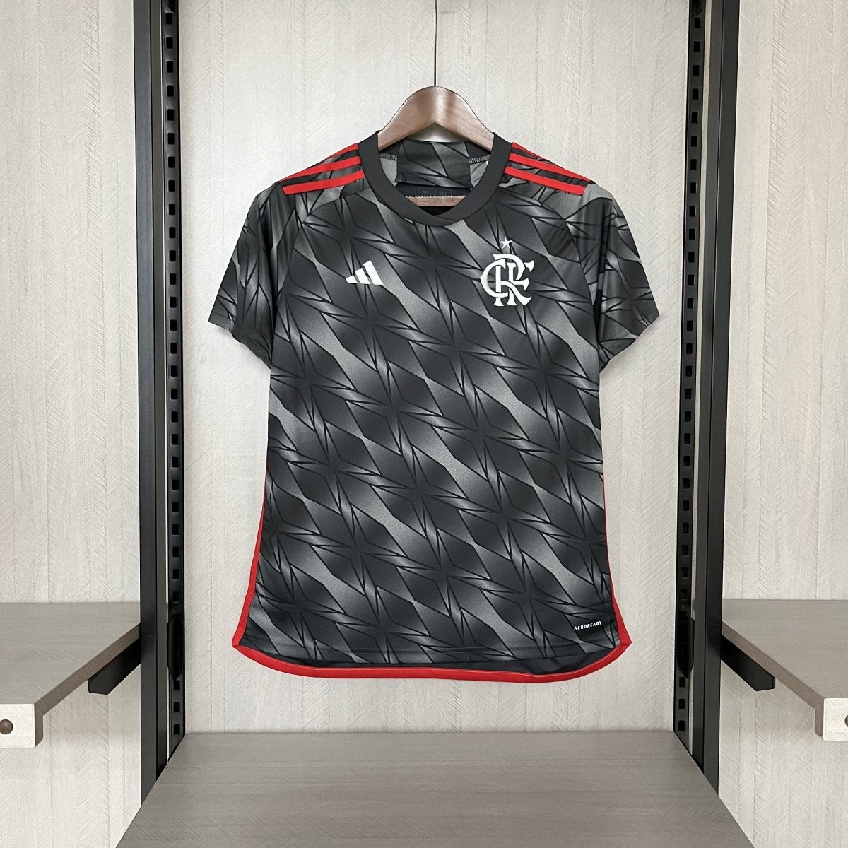 Camisa Flamengo III 24 Adidas - Cinza - (Feminina)