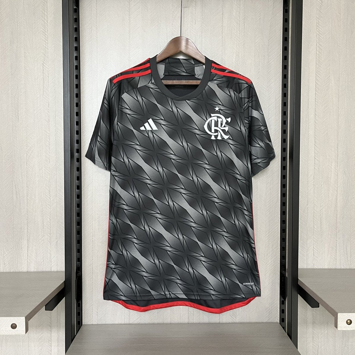 Camisa Flamengo III 24/25 Adidas Masculina - Cinza