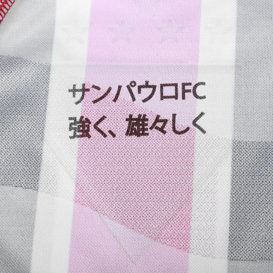 Camisa São Paulo 25/26 Fora New Balance Masculina - Preto+Vermelho - Jogador